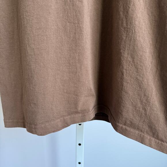 Santa Cruz sz M brown spell out short sleeve T-shirt - Picture 3 of 8